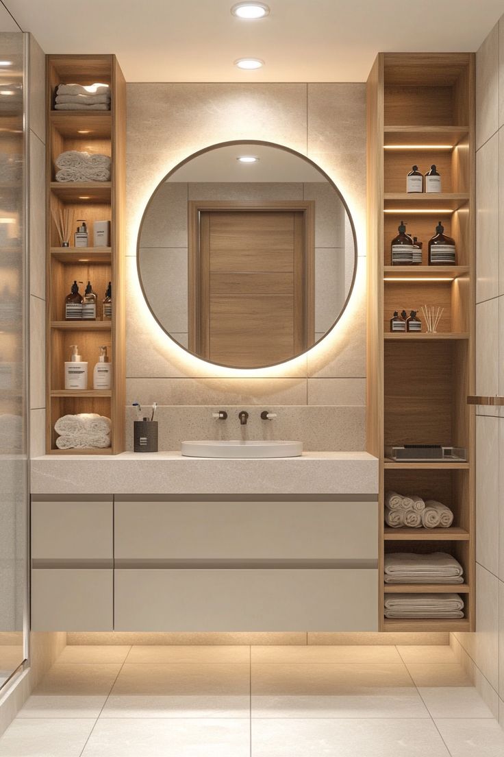 Şık banyo dolabı modeli B02